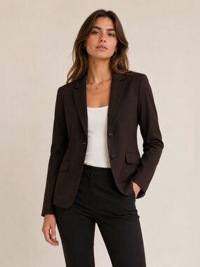 Theory Blazer Size 00 Brown